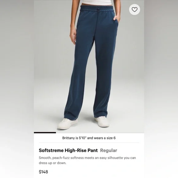 lululemon Softsteme pant
Light blue - Picture 4 of 4